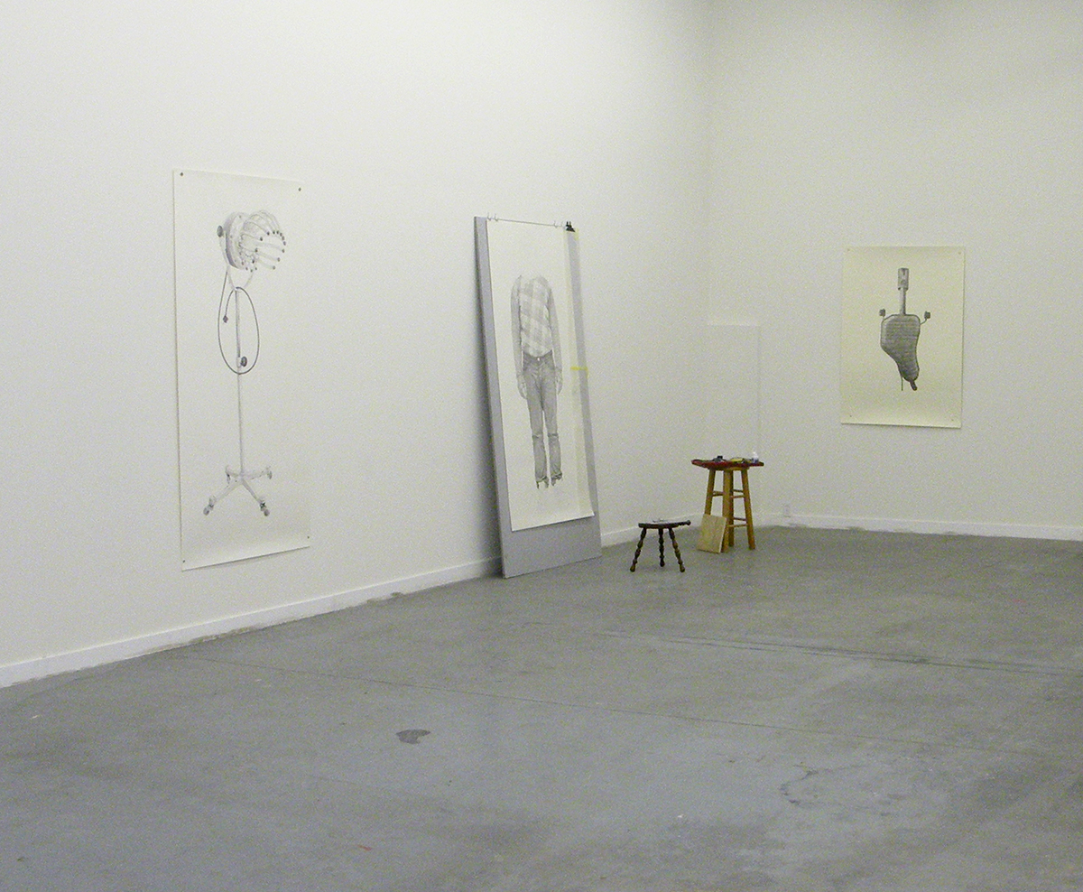 Ausstellungsansicht 'contemplate' 2014 / Robert Kananaj Gallery / Toronto (Kanada)