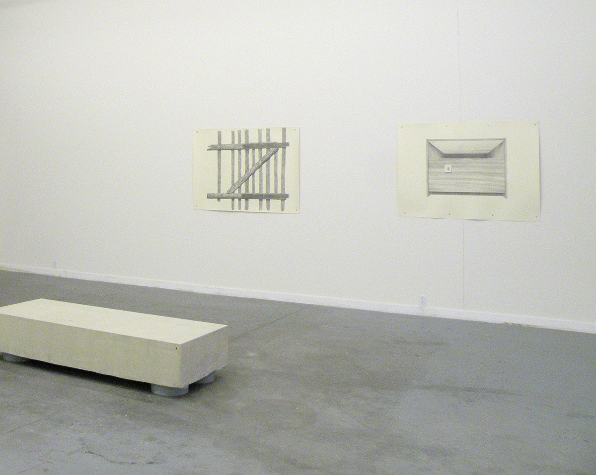 Ausstellungsansicht 'contemplate' 2014 / Robert Kananaj Gallery / Toronto (Kanada)